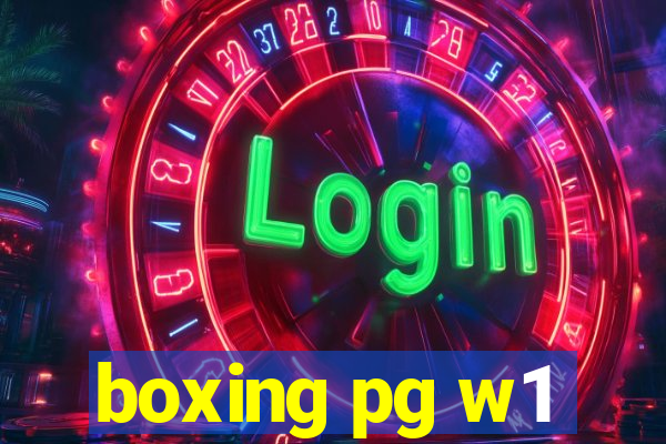 boxing pg w1